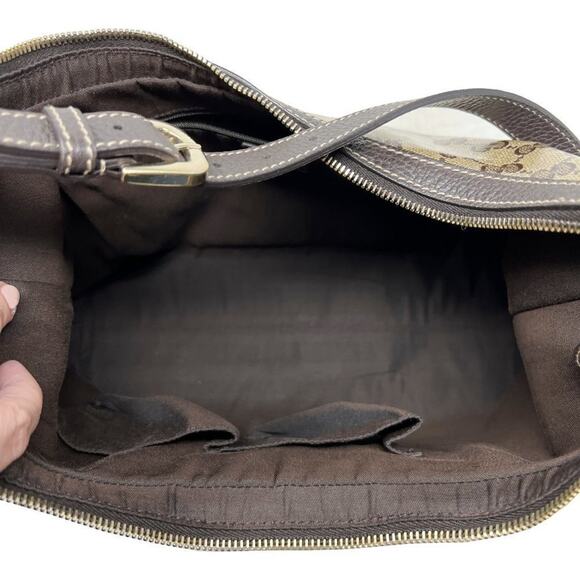 Gucci Crystal GG Monogram Hobo Shoulder Bag - Picture 2 of 9